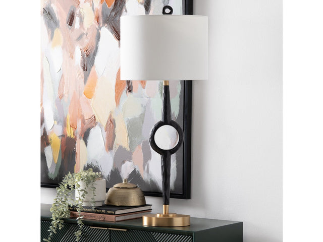 Creed Black/Gold Table Lamp - Ornate Home