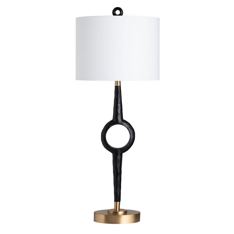 Creed Black/Gold Table Lamp - Ornate Home