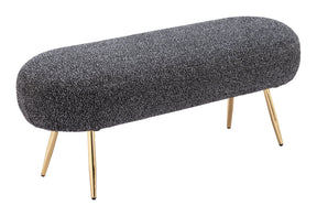 Creek Glitter Black Bench - Ornate Home