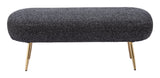 Creek Glitter Black Bench - Ornate Home