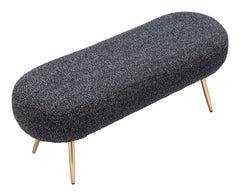 Creek Glitter Black Bench - Ornate Home
