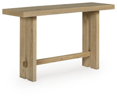 Crendlin Light Brown Sofa Table - Ornate Home