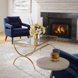 Crescent Gold Coffee Table - Ornate Home