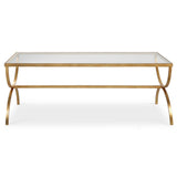 Crescent Gold Coffee Table - Ornate Home