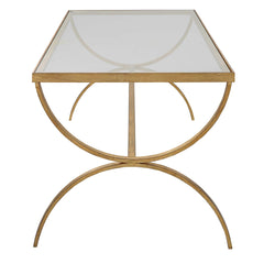 Crescent Gold Coffee Table - Ornate Home