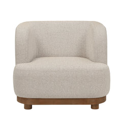 Crescent Taupe Chair - Ornate Home