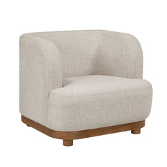 Crescent Taupe Chair - Ornate Home