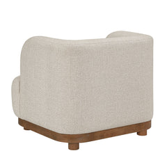 Crescent Taupe Chair - Ornate Home