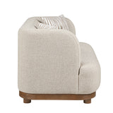 Crescent Taupe Sofa - Ornate Home