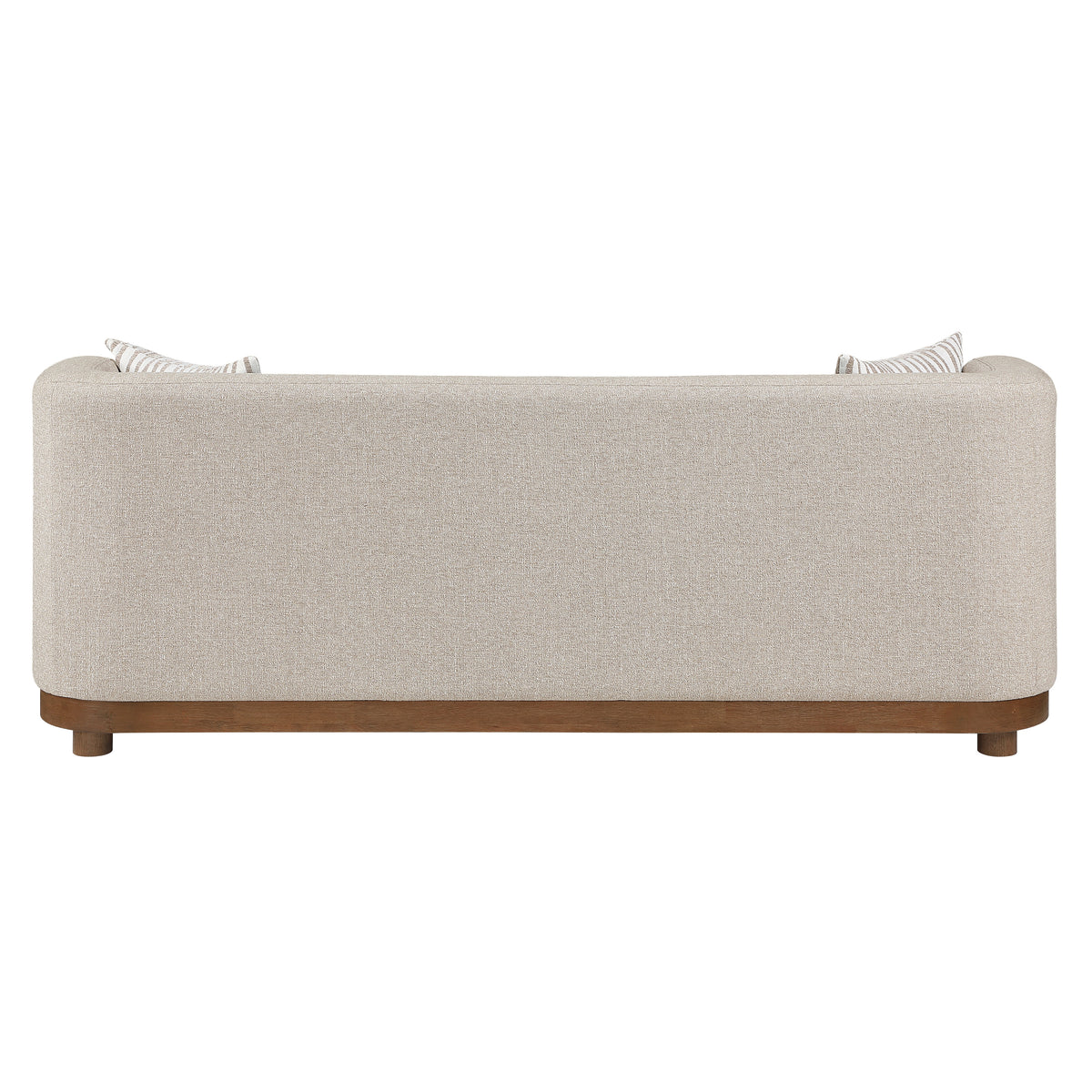 Crescent Taupe Sofa - Ornate Home
