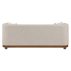 Crescent Taupe Sofa - Ornate Home