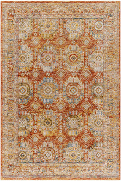 Crescentia Rust Area Rug - Clearance - Ornate Home