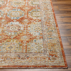 Crescentia Rust Area Rug - Clearance - Ornate Home