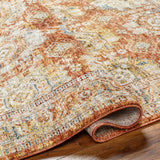 Crescentia Rust Area Rug - Clearance - Ornate Home