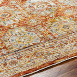 Crescentia Rust Area Rug - Clearance - Ornate Home