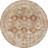 Crescentia Rust Area Rug - Clearance - Ornate Home