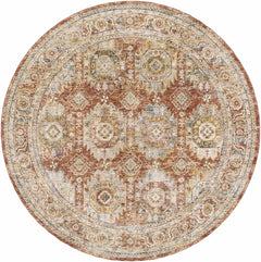Crescentia Rust Area Rug - Clearance - Ornate Home