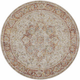 Cress Rust Rich Textured Traditional Rug - Ornate Home