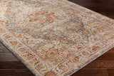 Cress Tan Rich Textured Traditional Rug - Ornate Home