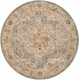 Cress Tan Rich Textured Traditional Rug - Ornate Home