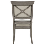 Cresswell Tan Upholstered Dining Side Chair (Set Of 2) - Ornate Home