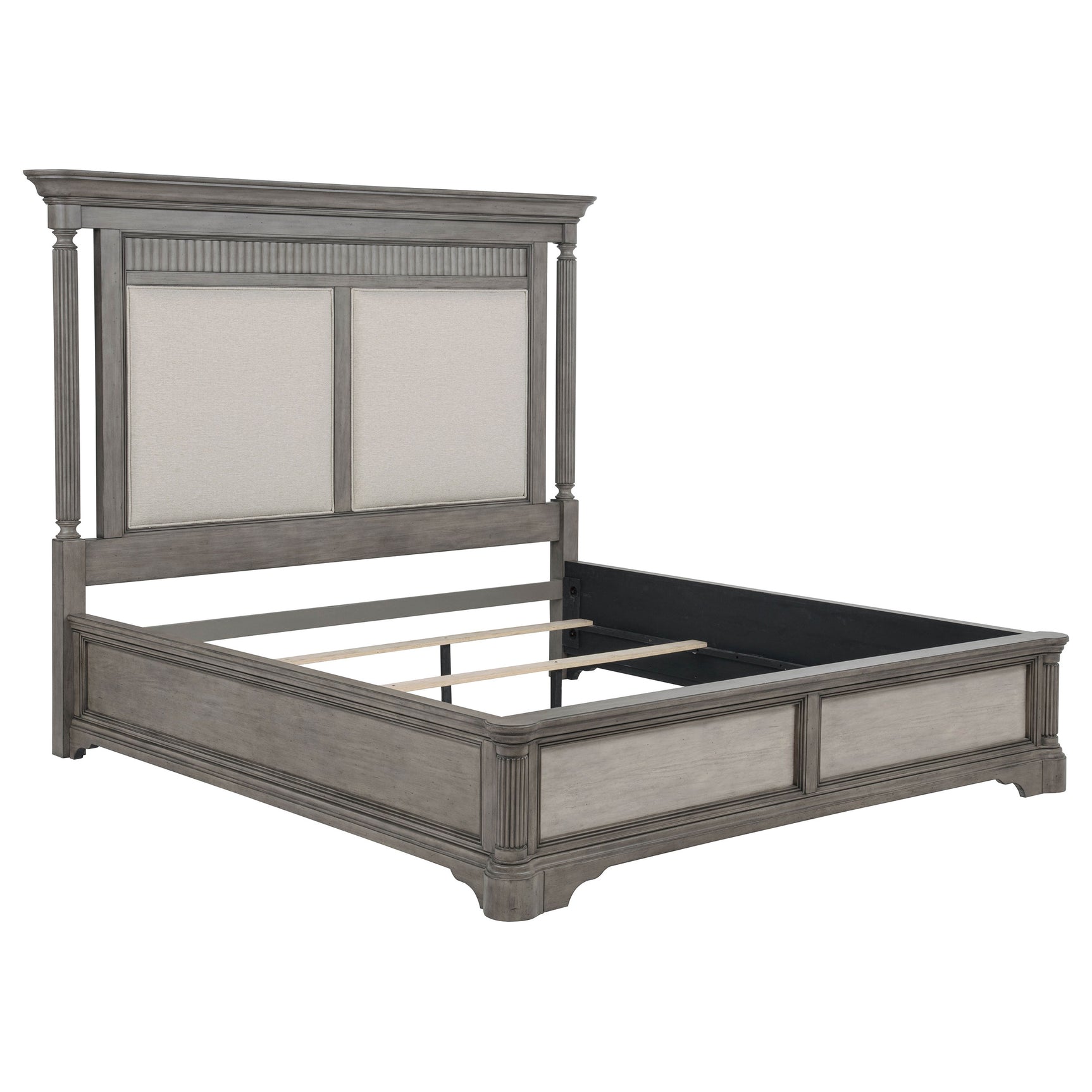 Cresswell Taupe 5-Piece California King Bedroom Set - Ornate Home
