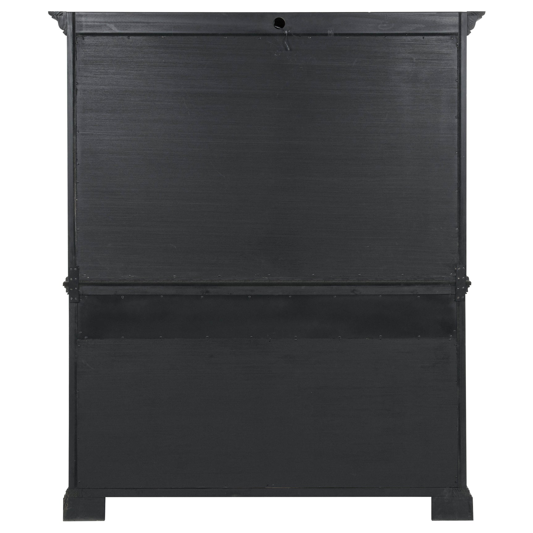 Cresswell Weathered Taupe 2-door 3-drawer Buffet And Hutch - Ornate Home