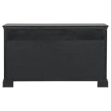 Cresswell Weathered Taupe 2-door 3-drawer Wine Storage Buffet - Ornate Home