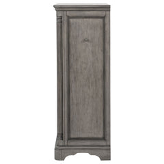 Cresswell Weathered Taupe 5-drawer Chest Of Drawers - Ornate Home