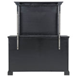 Cresswell Weathered Taupe 8-drawer Dresser With Mirror - Ornate Home