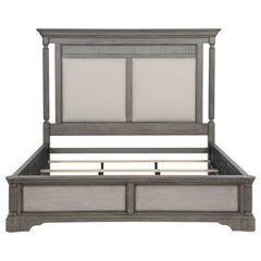 Cresswell Weathered Taupe California King Panel Bed - Ornate Home