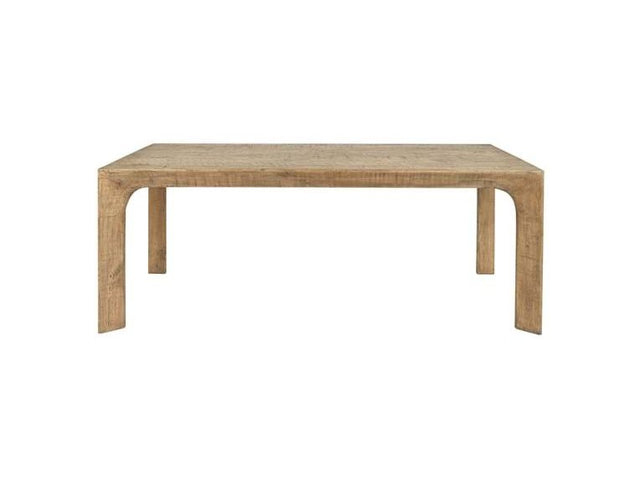Crest Natural Dining Table - Ornate Home