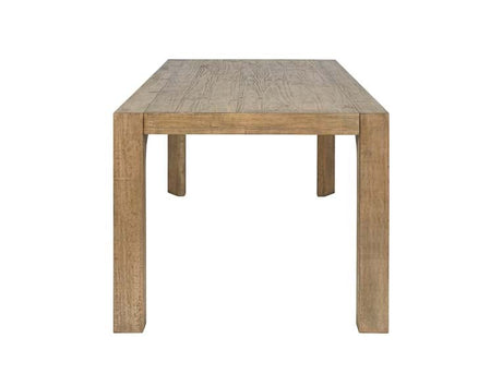 Crest Natural Dining Table - Ornate Home