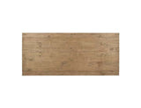 Crest Natural Dining Table - Ornate Home