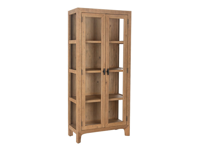 Crest Natural Tall Cabinet - Ornate Home