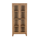 Crest Natural Tall Cabinet - Ornate Home