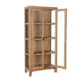 Crest Natural Tall Cabinet - Ornate Home