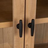 Crest Natural Tall Cabinet - Ornate Home