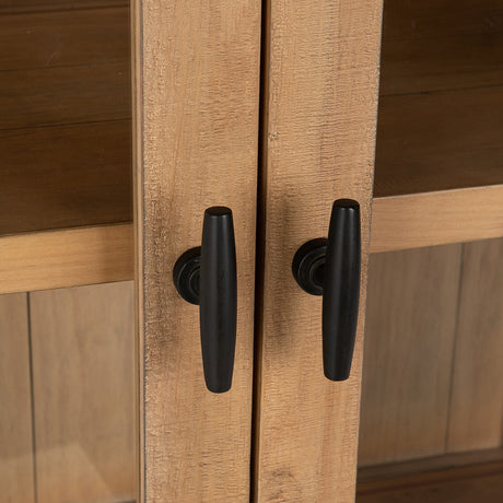 Crest Natural Tall Cabinet - Ornate Home