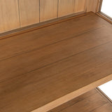 Crest Natural Tall Cabinet - Ornate Home