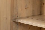 Crested Beige Wall Cabinet - Ornate Home
