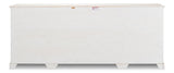 Crested White Wall Cabinet - Ornate Home