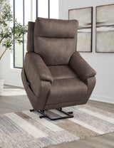 Crestmeade Espresso Power Lift Recliner (Online Special Price) - Ornate Home