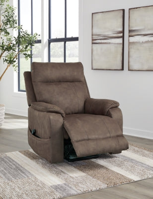 Crestmeade Espresso Power Lift Recliner (Online Special Price) - Ornate Home