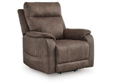 Crestmeade Espresso Power Lift Recliner (Online Special Price) - Ornate Home