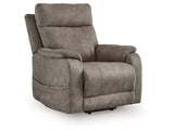 Crestmeade Fossil Power Lift Recliner (Online Special Price) - Ornate Home