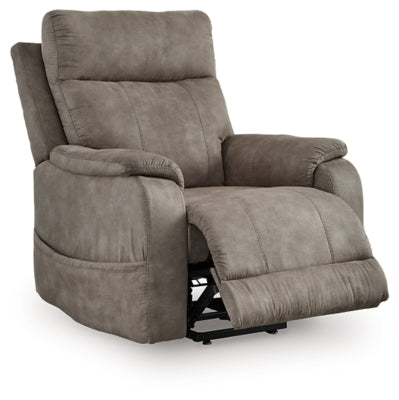 Crestmeade Fossil Power Lift Recliner - Ornate Home