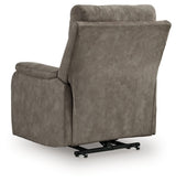 Crestmeade Fossil Power Lift Recliner - Ornate Home