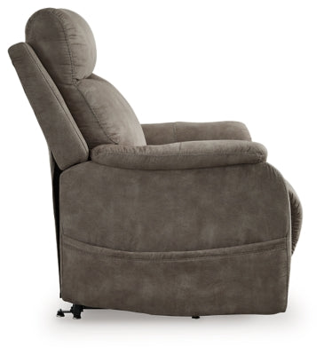 Crestmeade Fossil Power Lift Recliner - Ornate Home