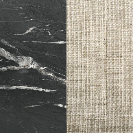 Crestmont Black 5-piece Extension Leaf Dining Table Set - Ornate Home